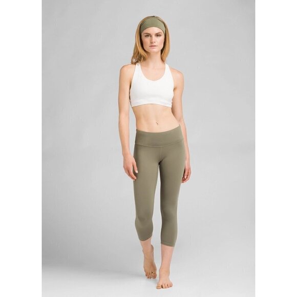Prana Dark Charcoal Gray Pillar Capri Athletic Pants XS - Picture 3 of 5